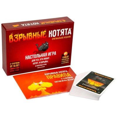 Настольная игра Взрывные котята Hobby World 915083